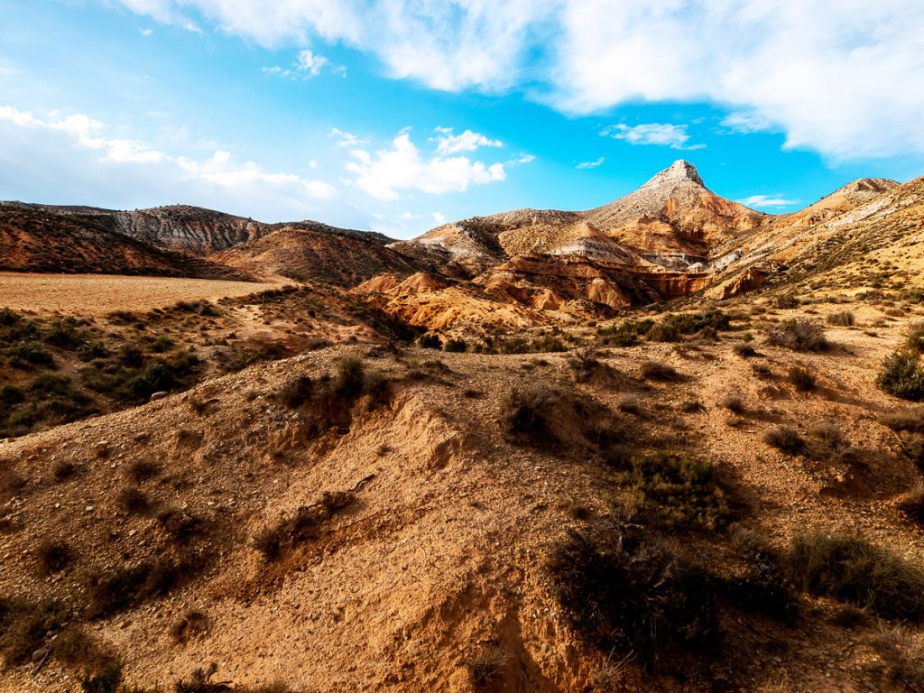 Paisaje en las Bardenas Reales