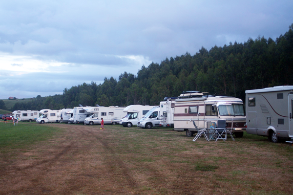 Costa cántabra con autocaravana