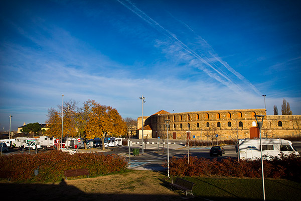 Parking de autocaravanas en Segovia